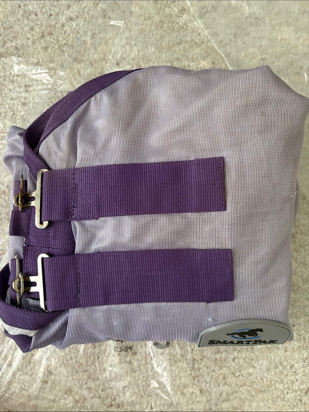 SmartPak Classic Fly Sheet - Size 75 - Silver/Violet
